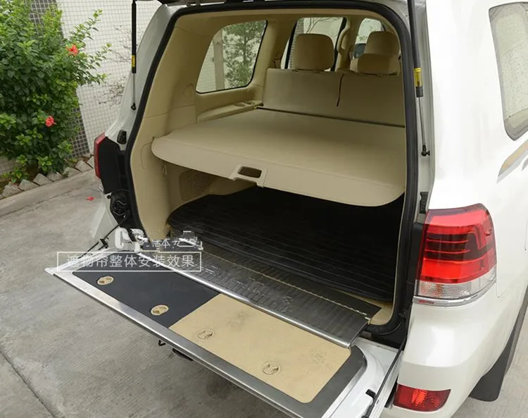 For Toyota LAND CRUISER TONNEAV COVER Accessories Curtain Trunk Partition Rear Racks Car Styling | Автомобили и мотоциклы