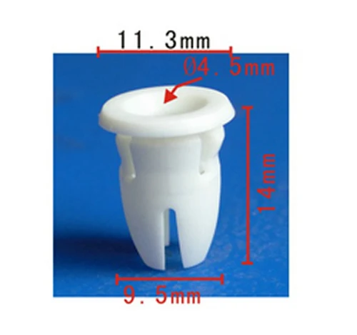 

50x Moulding Insert Clips For Benz W107 W108 W109 W110 W111 W114/8 W115 W116 W123 W124 W126 W129