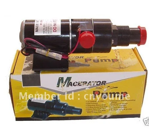 12 В мазераторный насос для сточных вод 45 л/мин 10 А|sewerage pump|pump pumpwaste water pump |