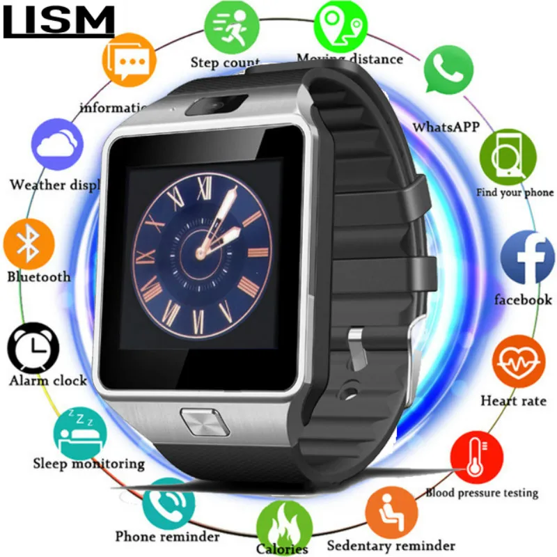 2019 новые умные часы для мужчин цифровые спортивные золотые Смарт с шагомером