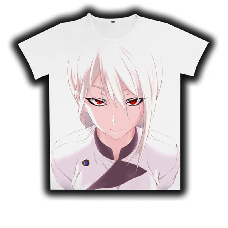 Аниме Shokugeki no Soma косплей костюм еда войны рубашка юкихира футболка | Мужская