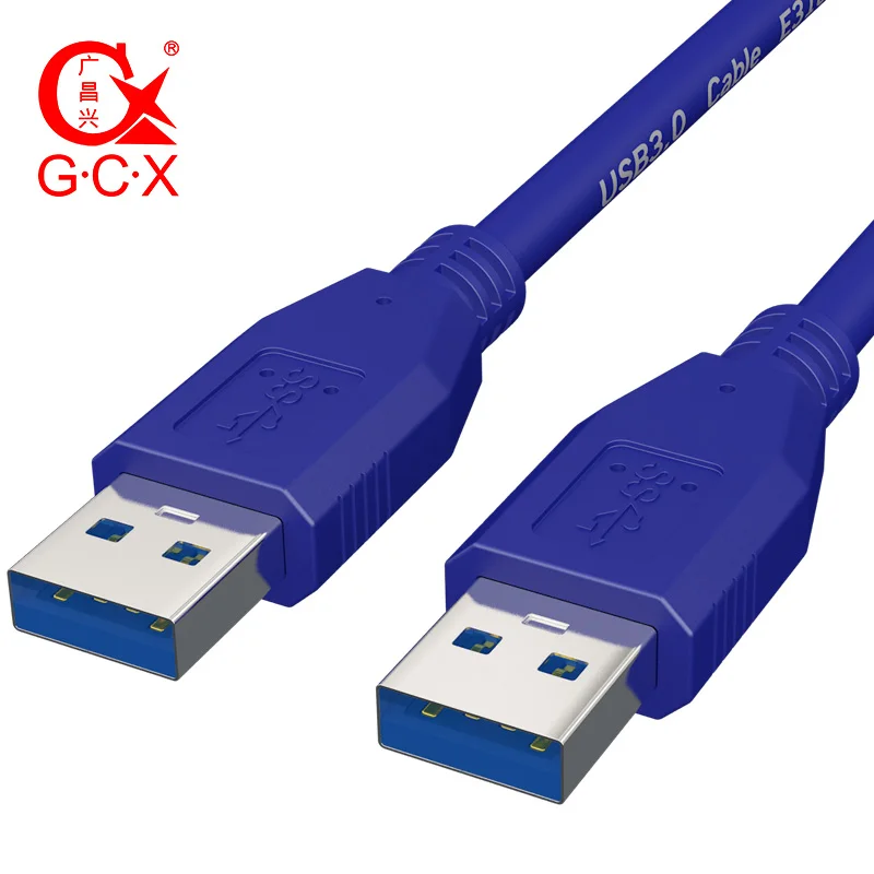 Male to Male Суперскоростной кабель для передачи данных с разъемом «Папа-папа» USB на USB 3,0 кабель-удлинитель для компьютера ПК 1 м 1,5 м 3 м 5 м - Цвет: Male to Male