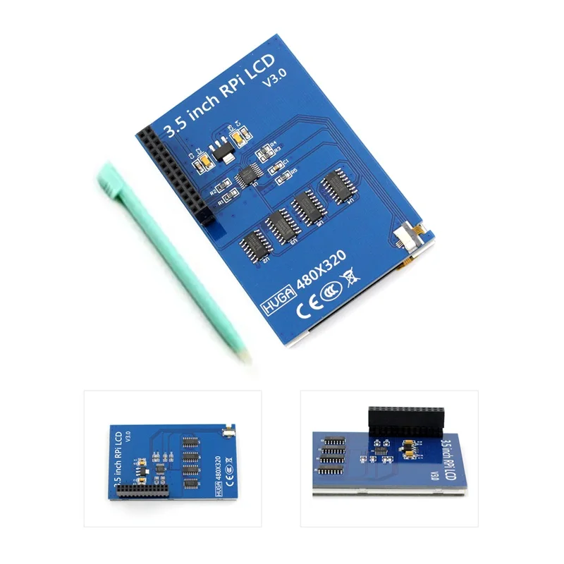 3 5-дюймовый сенсорный экран 480*320 Raspberry Pi B/B + V3.0 ЖК-дисплей TFT с сенсорным стилусом