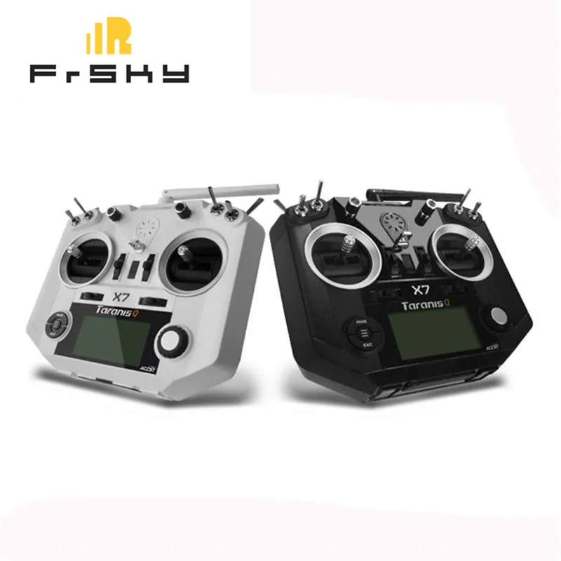 FrSky ACCST Taranis Q X7 2,4G 16CH Mode 2 передатчик пульт дистанционного управления белый черный международная версия для FrSky X/D/V8-II