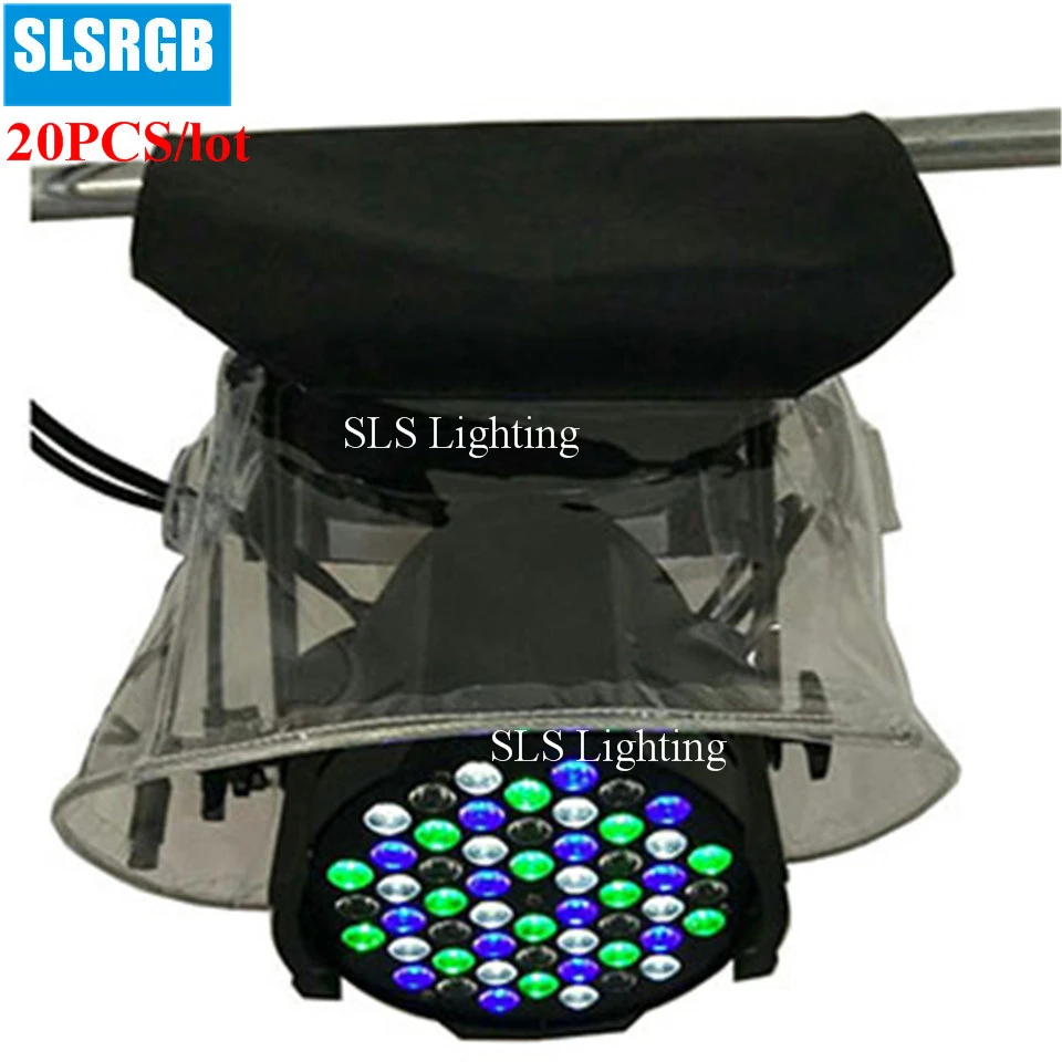 20pcs/lot LED PAR Stage Light Rain Snow Coat Waterproof Covers Oxford Cloth /Crystal Waterproof Stage Light Par Can Rain Weather