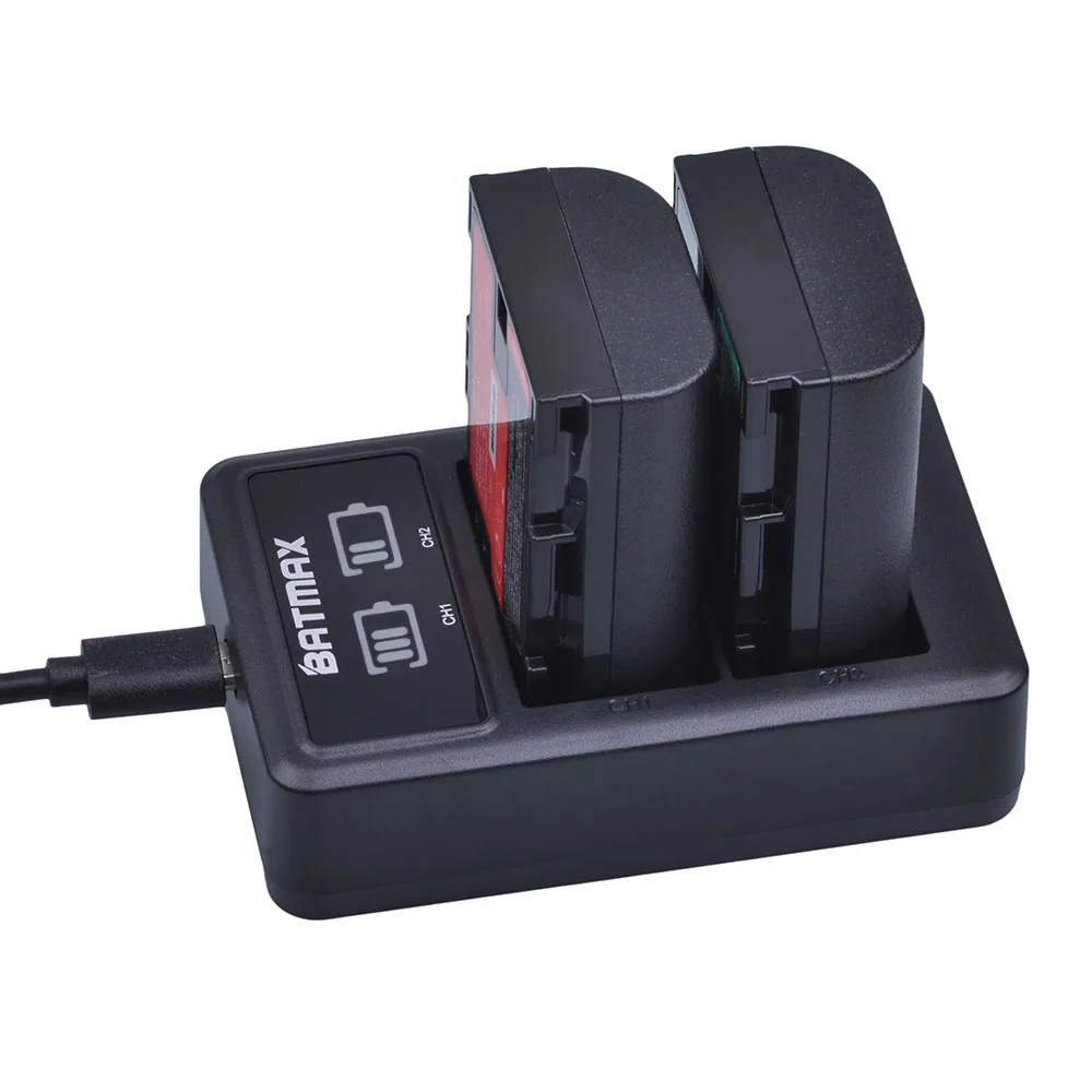 2 шт. двойное зарядное устройство USB для Canon EOS 5D Mark II III 5DS 5DSR 6D 7D 60D 90D|lp-e6 lp e6|lp e6lp-e6n