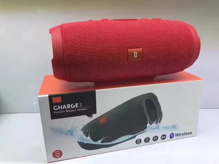 Красный Беспроводной Bluetooth динамик HIFI мини водонепроницаемый сабвуфер Портативный Открытый Bluetooth динамик спортивный динамик 6 цветов - Цвет: Красный