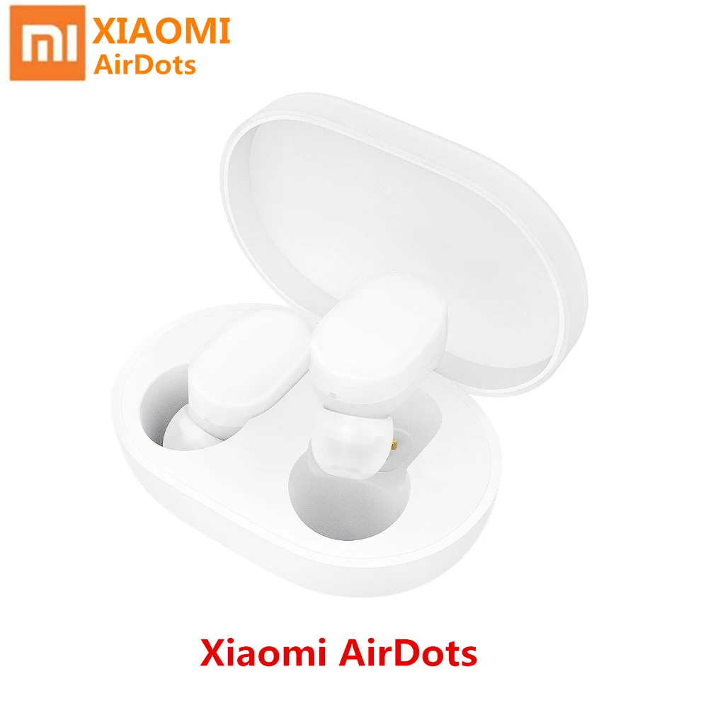 Xiaomi mi Airdots Молодежные настоящие беспроводные наушники TWS Bluetooth V5.0 гарнитура Стерео шумоподавление Air Pro вкладыши mi c Handsfree - Color: airdots standard