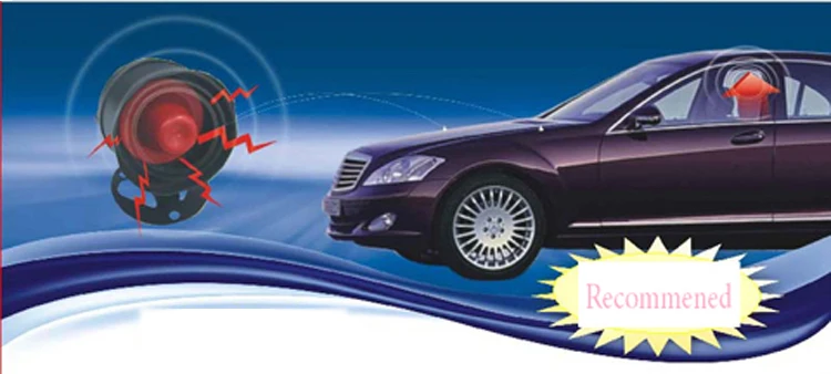 CARSCOP, новинка, сделай сам, беспроводная двухсторонняя Автомобильная сигнализация, анти-теф, давление и шок, умный светодиодный дисплей, не режет провод