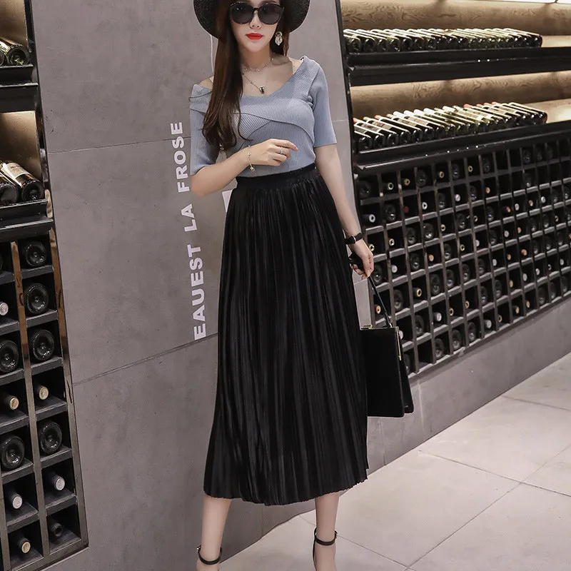 Женские юбки высокого качества на весну осень лето стильная женская