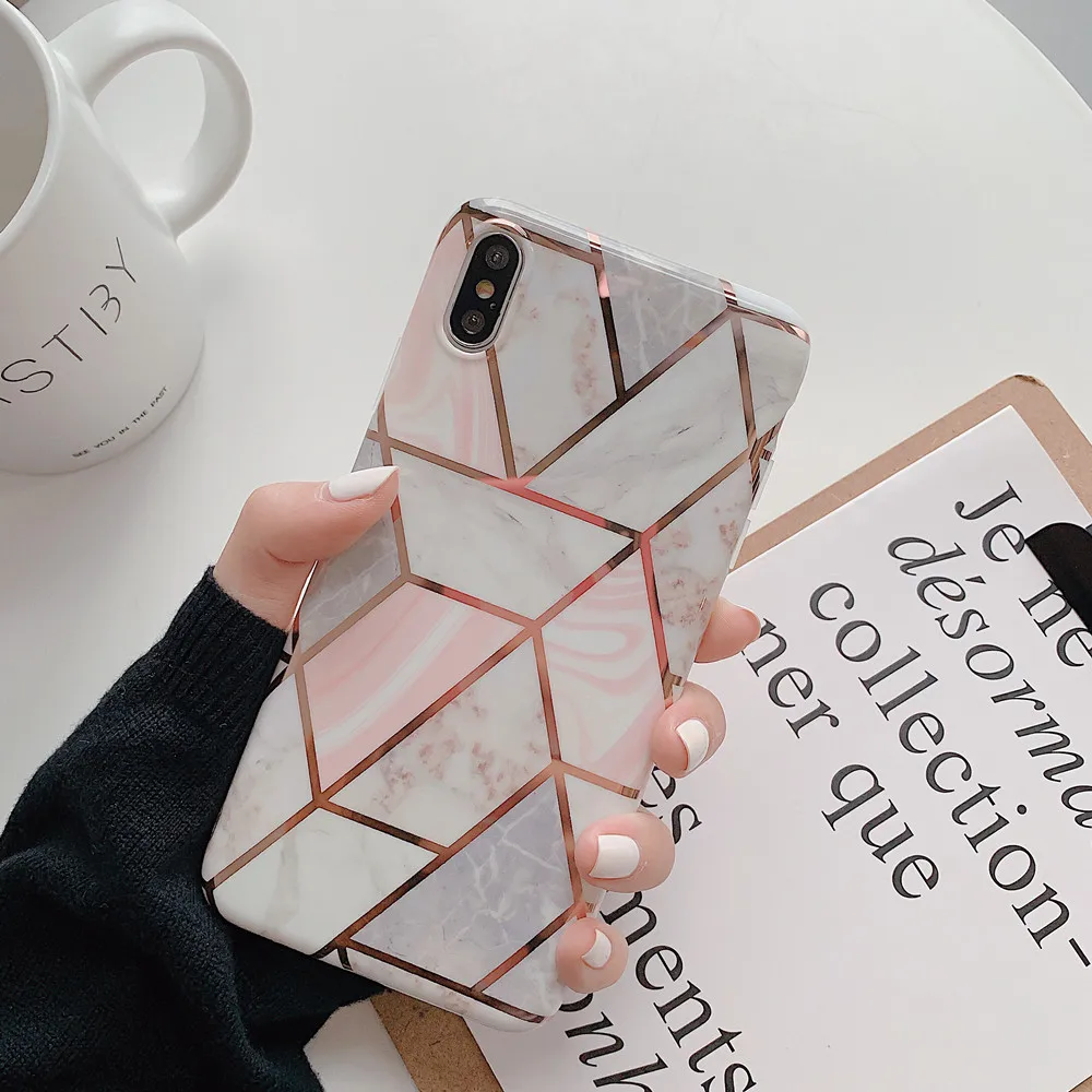 Netarlier роскошный хромированный чехол для телефона iPhone Xsmax XR 7Plus x 8 6 6s Белый Розовый