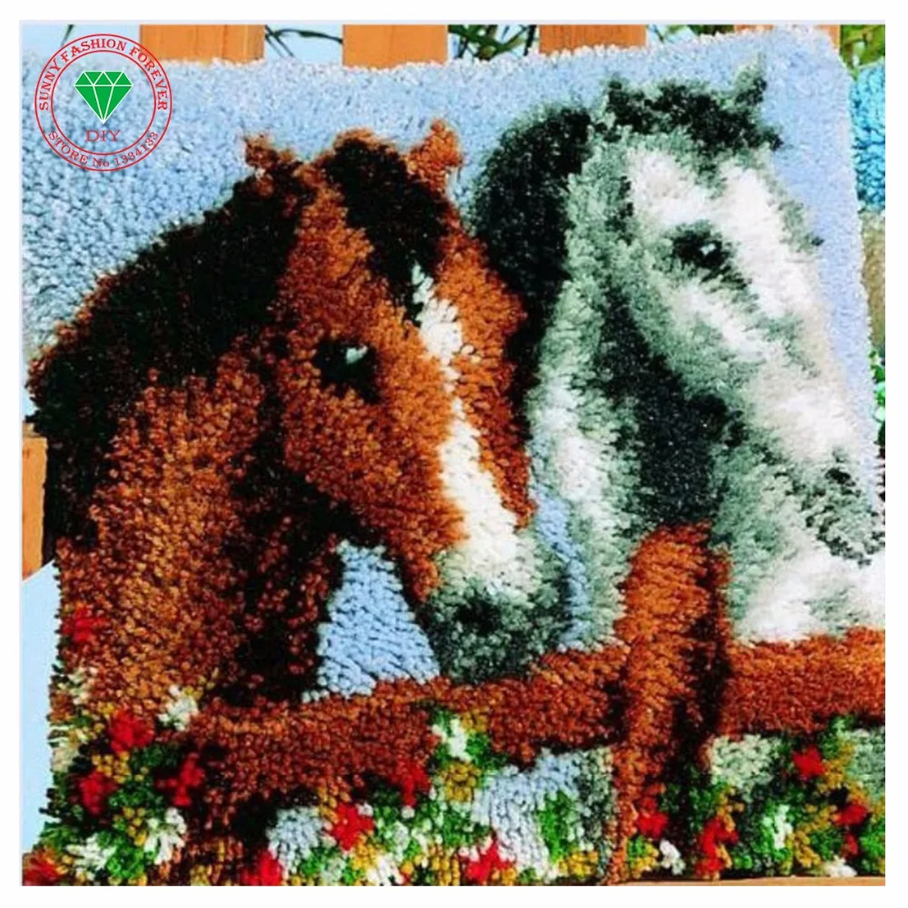 Сделай Сам наволочка без внутреннего крючка набор ковров незаконченная пряжа