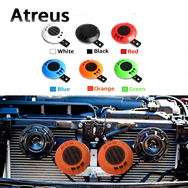 Atreus 2 шт. стикер для стайлинга автомобиля Электрический громкий звуковой сигнал VW