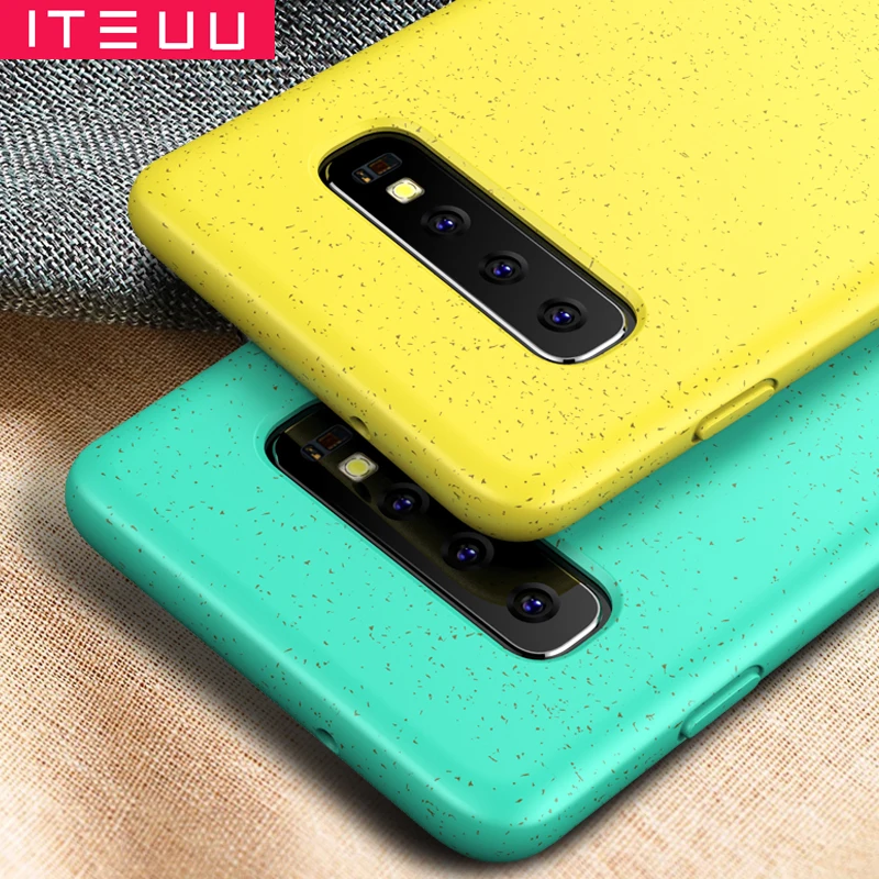 Мягкий противоударный чехол ITEUU Star Sky для Samsung Galaxy S10 Plus S10E противоударные чехлы