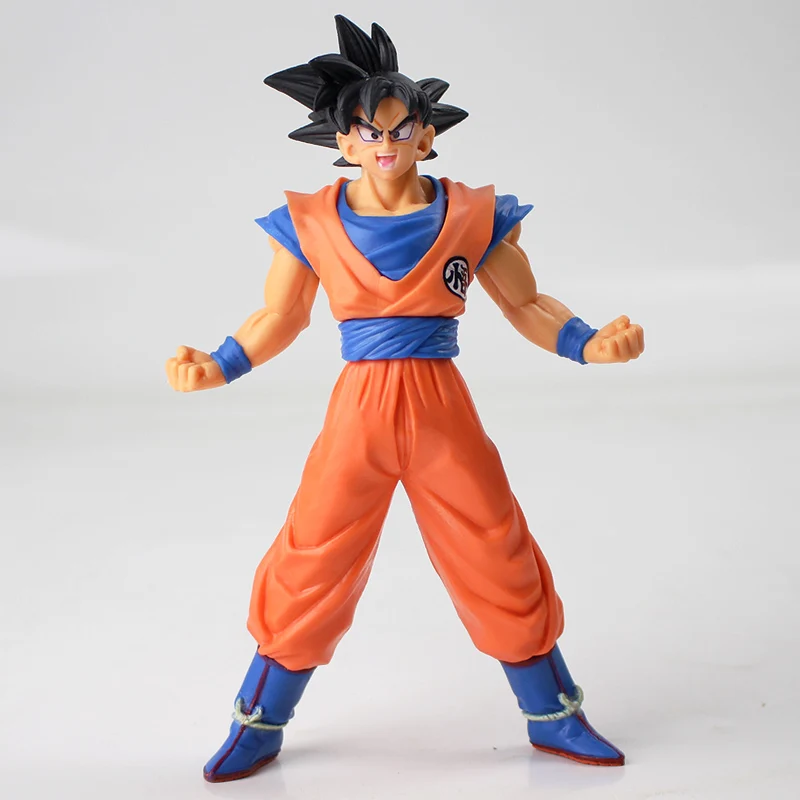 6 шт./лот Dragon Ball Супер Saiyan синий Гоку фигурки Сон Гоку Zamasu Rose Jiren аниме, модели игрушки