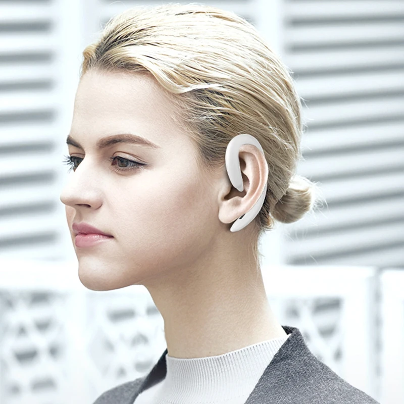 KOYOT Bluetooth 4,2 Дельфин наушники костной проводимости ушной крючок для наушников Беспроводные спортивные Bluetooth наушники Hands-free гарнитура с микрофоном для iphone X U