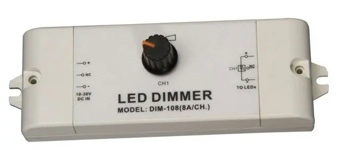 1 канальный светодиодный регулятор яркости постоянного напряжения Стандартный