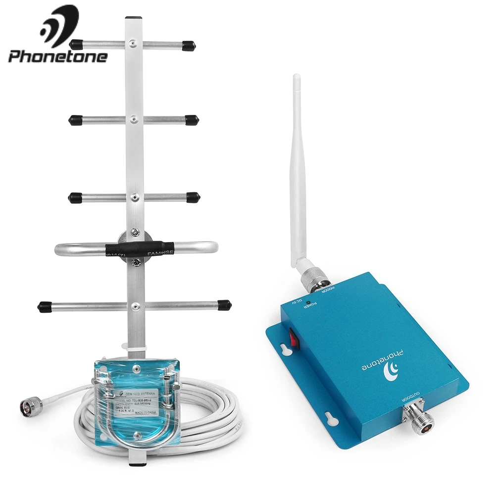 

Cellular Signal Booster CDMA GSM UMTS 850MHz 3G Repeater 62dB Mobile Phone Signal Booster Repeater 850mhz Cellular Amplifier Set