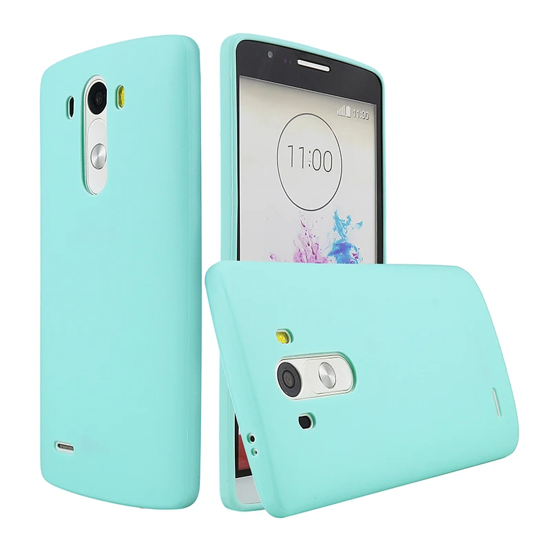 Jderv Мягкий силиконовый чехол для LG G3 G4 ультратонкий милый цветной ТПУ матовый