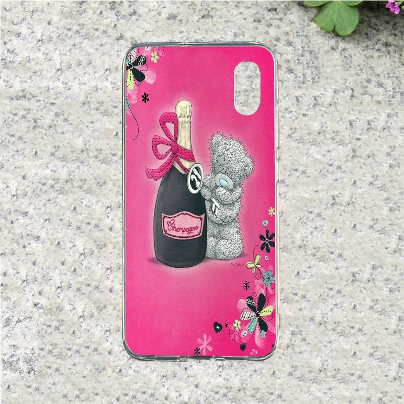 Tatty Teddy Bear Phone Case Cover For xiaomi mi 4 5 6 8 4i 4c 5x 6s 6x A1 5s Plus max 2 3 note mix Soft PU Shell | Мобильные