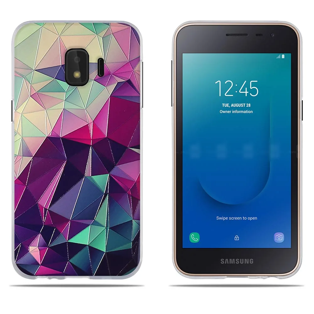 Для Samsung Galaxy J2 Core J260 чехол ТПУ Капа Мягкие силиконовые Fundas для чехлы телефонов 3D