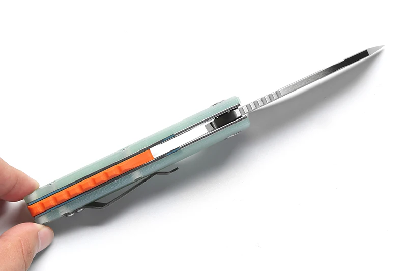 Два солнца G10 ручка TS48 D2 Flipper мяч brearing складной нож Отдых на природе Охота карманные ножи Открытый выживания EDC инструмент