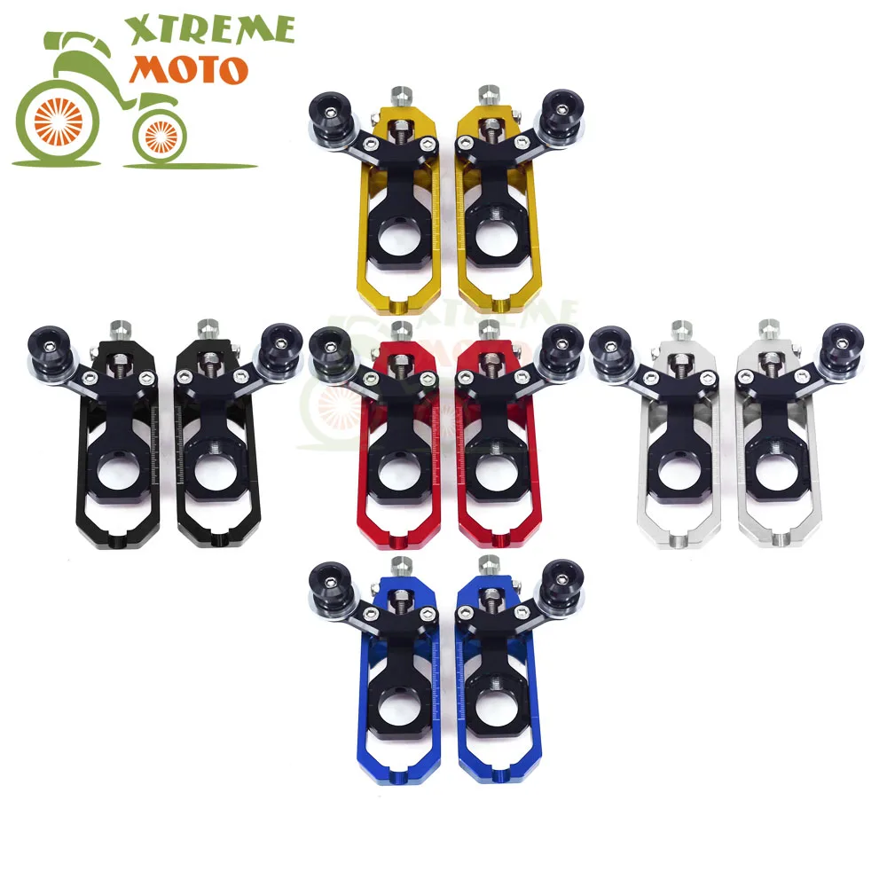 

Motorcycle CNC Chain Adjusters Tensioners With Spool Fit for APRILIA RSV4 2010-2014 2010 2011 2012 2013 2014 10 11 12 13 14