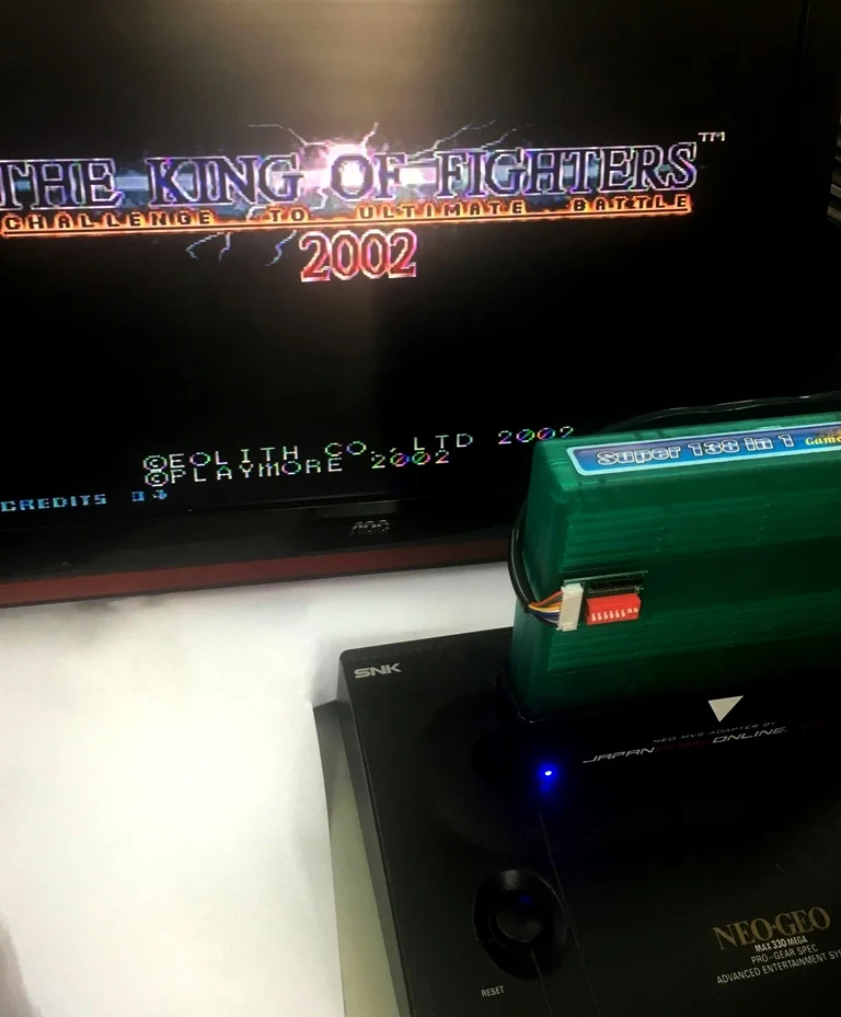 Плата DIP Switch для игрового картриджа NEOGEO MVS 138 в 1|Запасные части| |