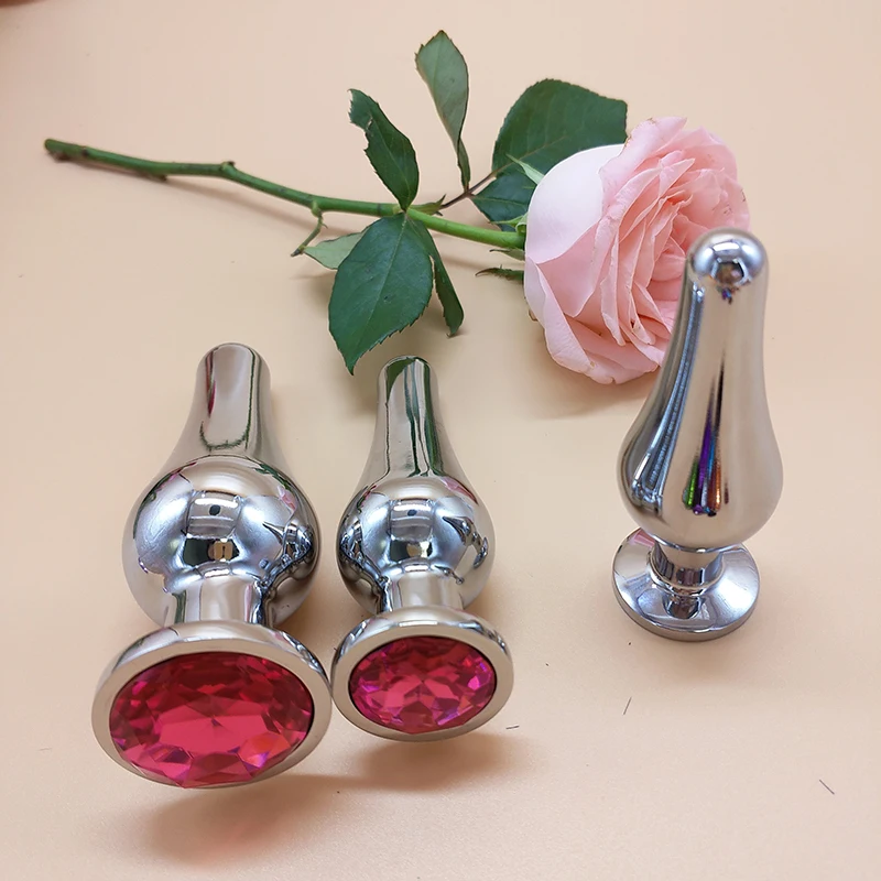 Большие Металлические анальные шарики Анальная пробка секс-игрушки с