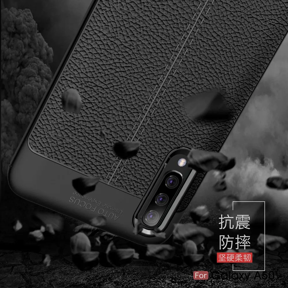 Прочный армированный чехол s для samsung Galaxy A50 Прочная гибкая крышка ТПУ coques phone fone casa
