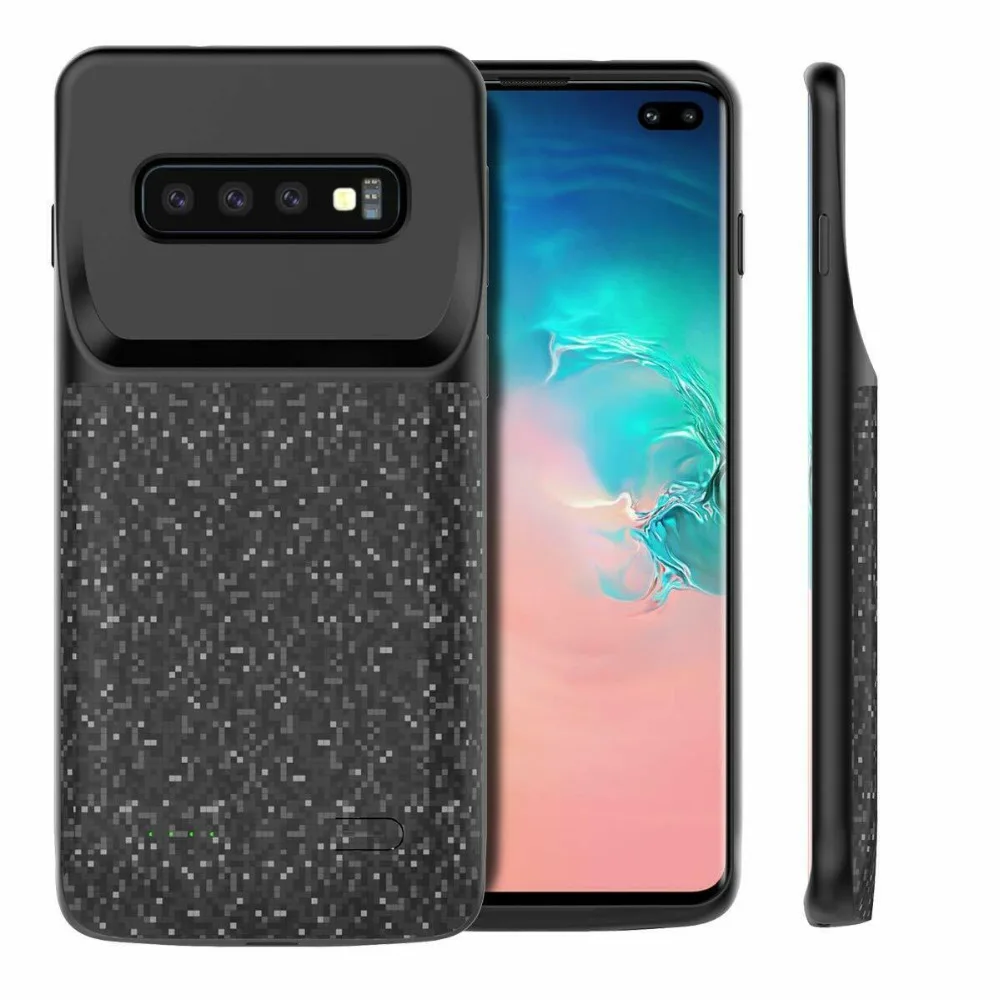 2019 Новый 5000 мАч для samsung S10 + Батарея чехол переносной заряжающий Galaxy S10Plus защитный