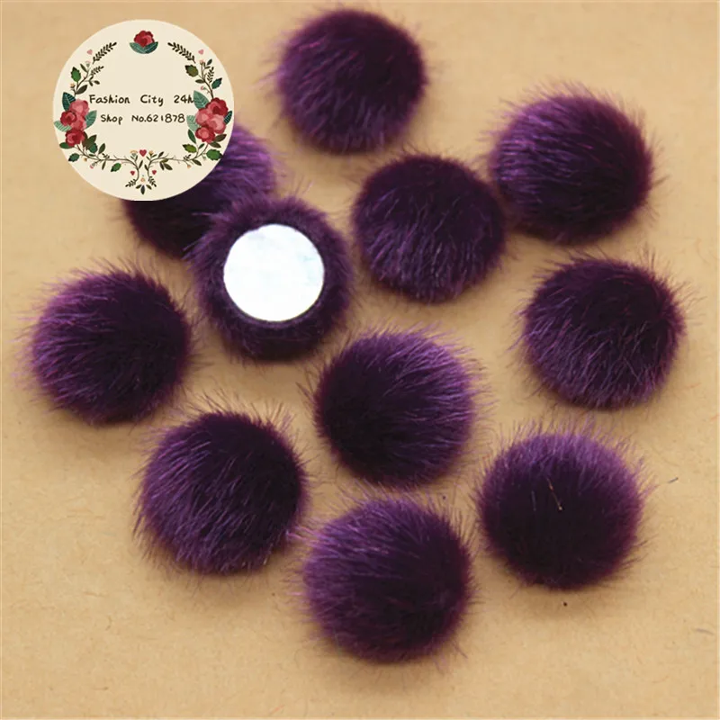 50 шт. круглые пуговицы из бархата 15 мм|buttons scrapbooking|button flatbackhandmade buttons |