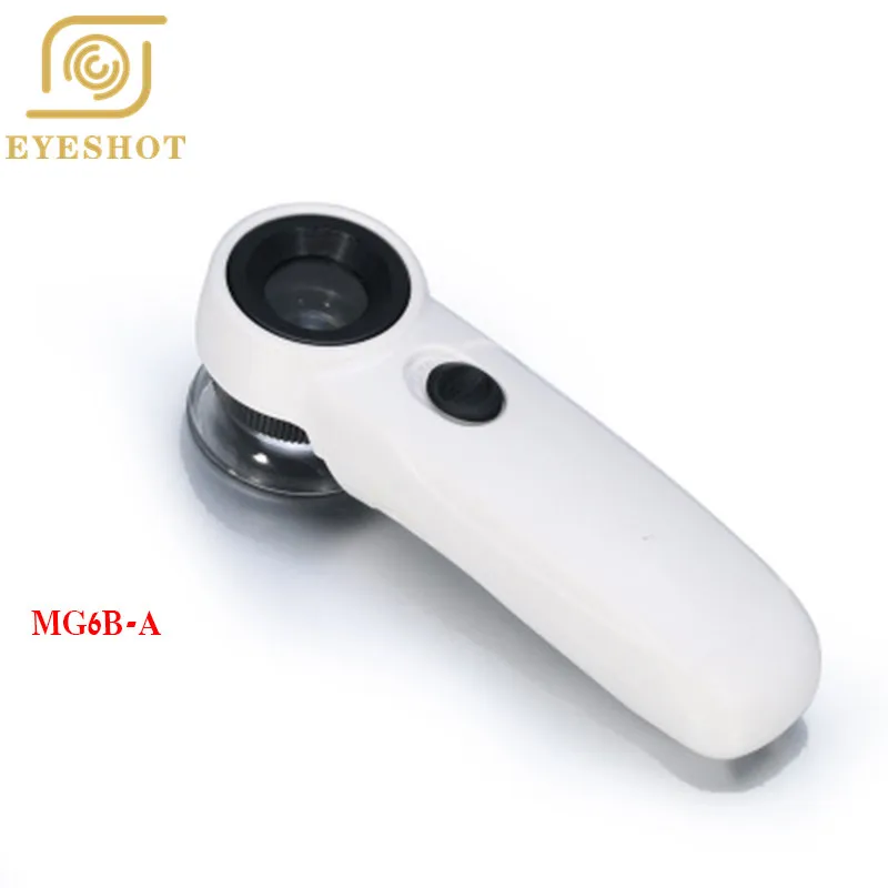 EYESHOT ручной фокус ювелирные часы Лупа очки лупа кривошипного типа лупы 21 мм 45x