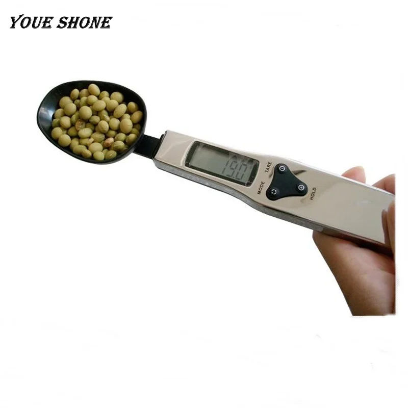 Youe светило цифровой мерная ложка Весы ЖК дисплей Портативный 500/0. 1 г Грамм