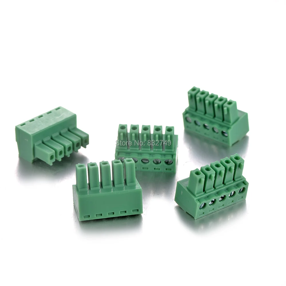 10 шт. 4P 3 81 мм 2EDG штепсельная вилка PCB Штекерная Клеммная колодка Соединитель 28 16