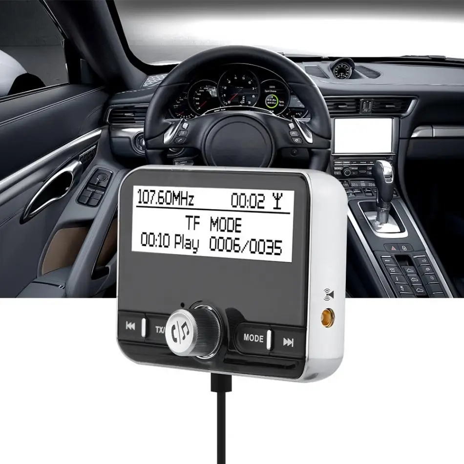 DAB002 DAB цифровой радиоприемник fm-тюнер радио Автомобильный Bluetooth 4,2 передатчик адаптер FM DAV/DAB тюнер вещания