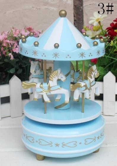 Оптовая цена музыкальная шкатулка 4 шт./лот креативные подарки деревянная в виде