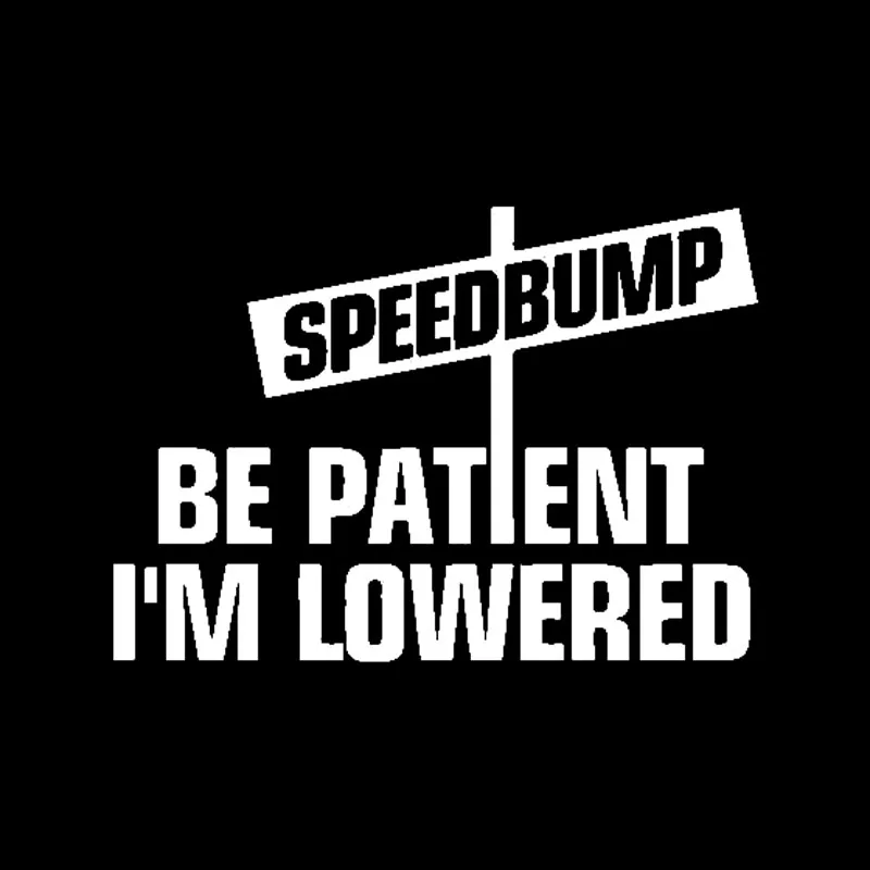 YJZT 15 2 см * 10 7 SPEEDBUMP переводная картинка со скидкой Turbo забавная виниловая