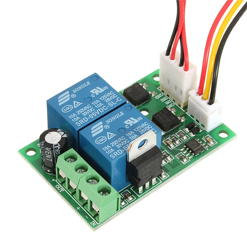 PWM DC 6 в 9 12 В 24 3 А контроллер скорости двигателя постоянного тока Реверсивный