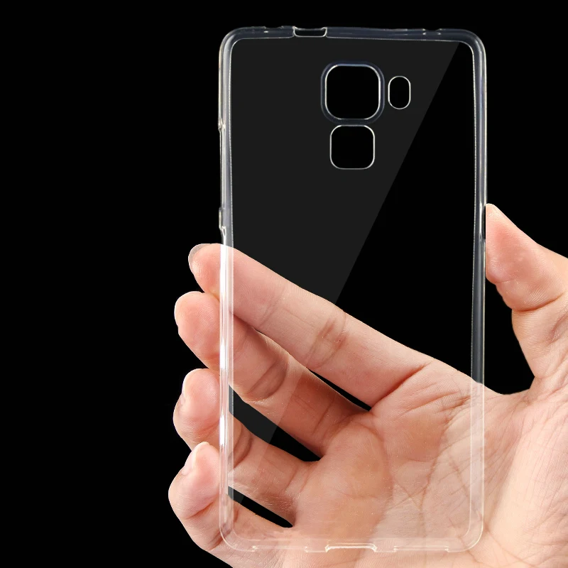Для huawei Honor 7 Чехол прозрачный кристально чистый силиконовый мягкий чехол для huawei Honor 7 чехол для телефона s кожа