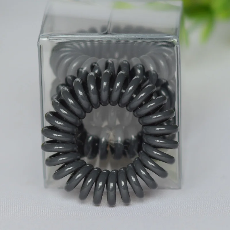 Ободок для волос спиральный разные цвета 3 5 см размер резинки аксессуары