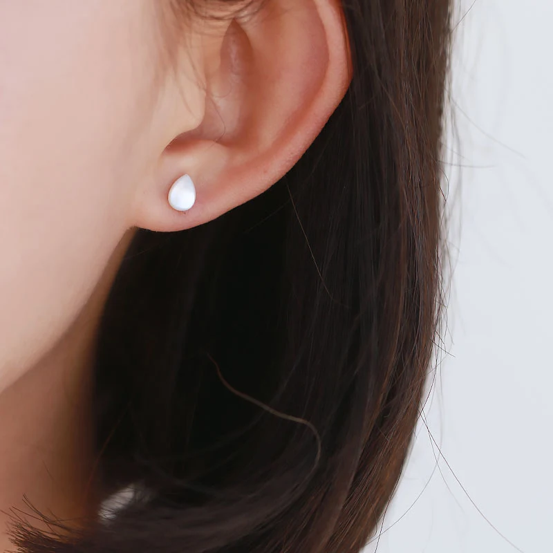 Женские серьги гвоздики в виде ракушек S925|stud earrings|mini stud earringspure silver |