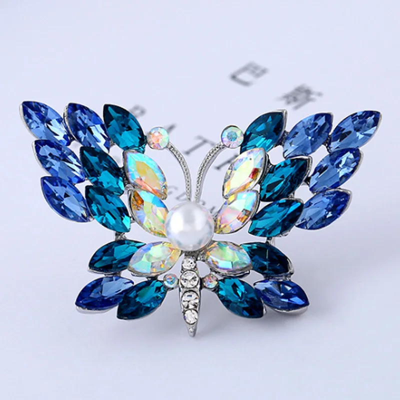 

Donia jewelry Colorful Enamel Flower Brooches Pins For Women Hats Accessories Brand Austrian Crystal Pin Brooch And Hijab Pins