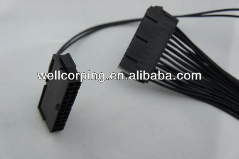 30 см Wellcore 24 Булавки двойной PSU адаптер идеально подходит для игр машины или