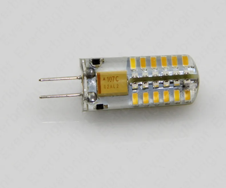 10 шт./лот G4 LED 3014 SMD 48 светодиодов 6 Вт светодиодные лампы свет хрустальной люстры 360