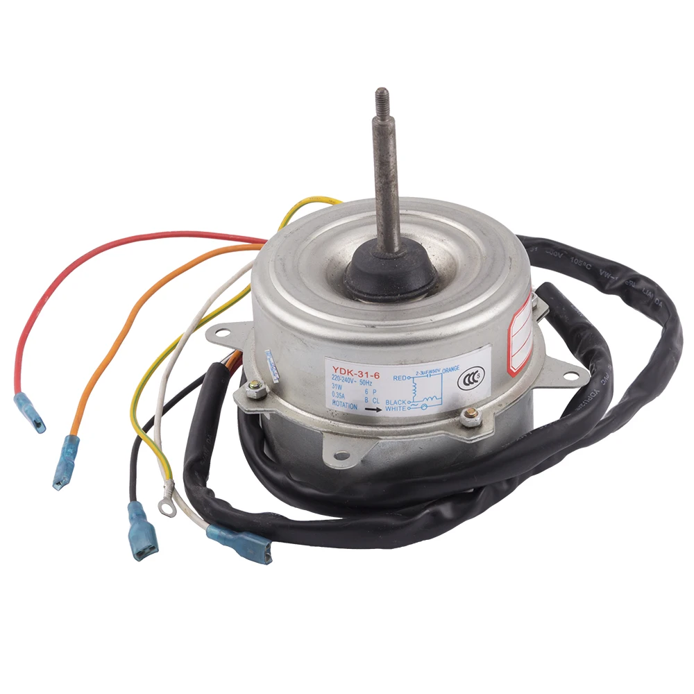 

YDK31-6 Single phase asynchronous motor for air conditioner outdoor vetilation
