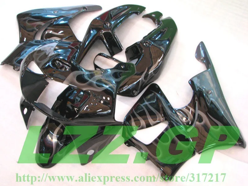 

CBR919 Fairings for 919RR 98 99 HONDA CBR900RR 1998 1999 CBR 900RR 98 99 CBR919RR 1998 1999 fairings kit silver flame black body