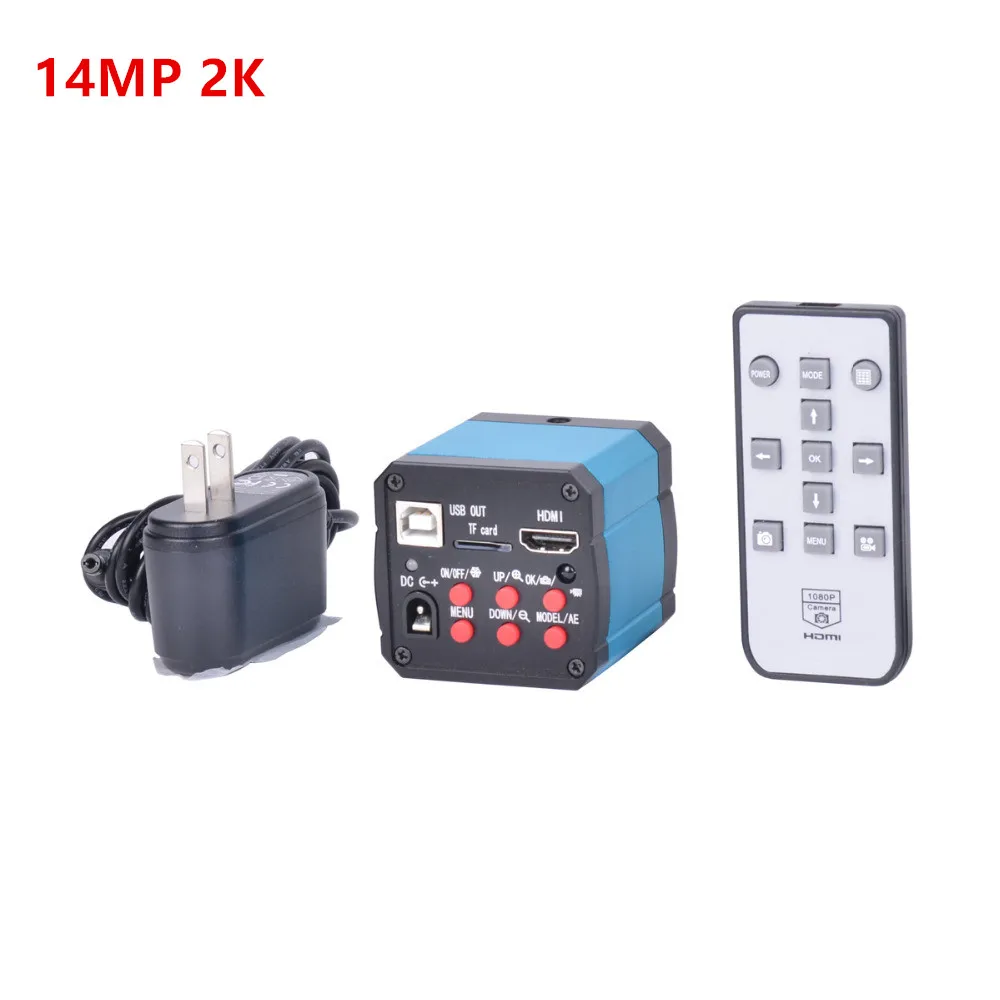 Микроскоп с камерой 14 мп 2K HDMI 1080P USB|Микроскопы| |