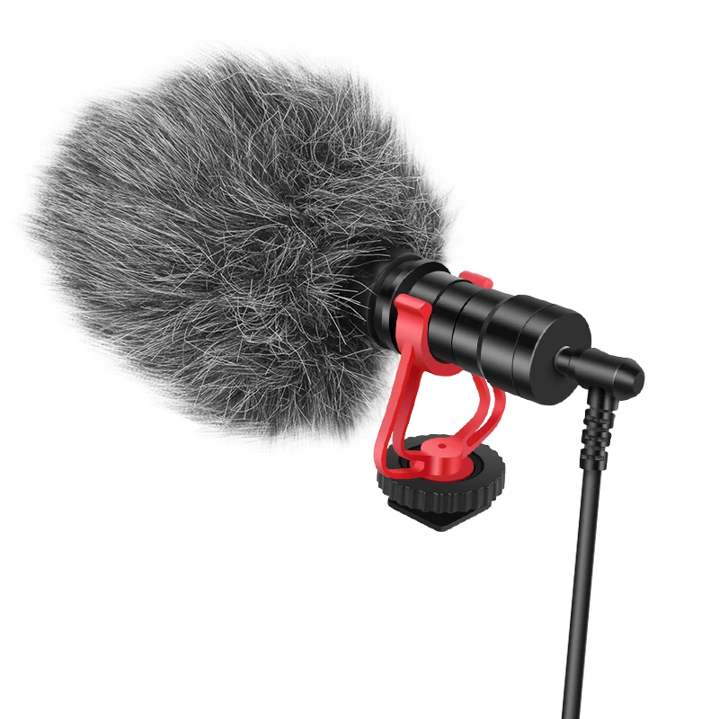 FORZAGO FM-1 видео микрофон для Zhiyun Smooth Q2 DSLR камер sony смартфон Osmo Карманный Vlogging Mic iPhone Android PK RODE