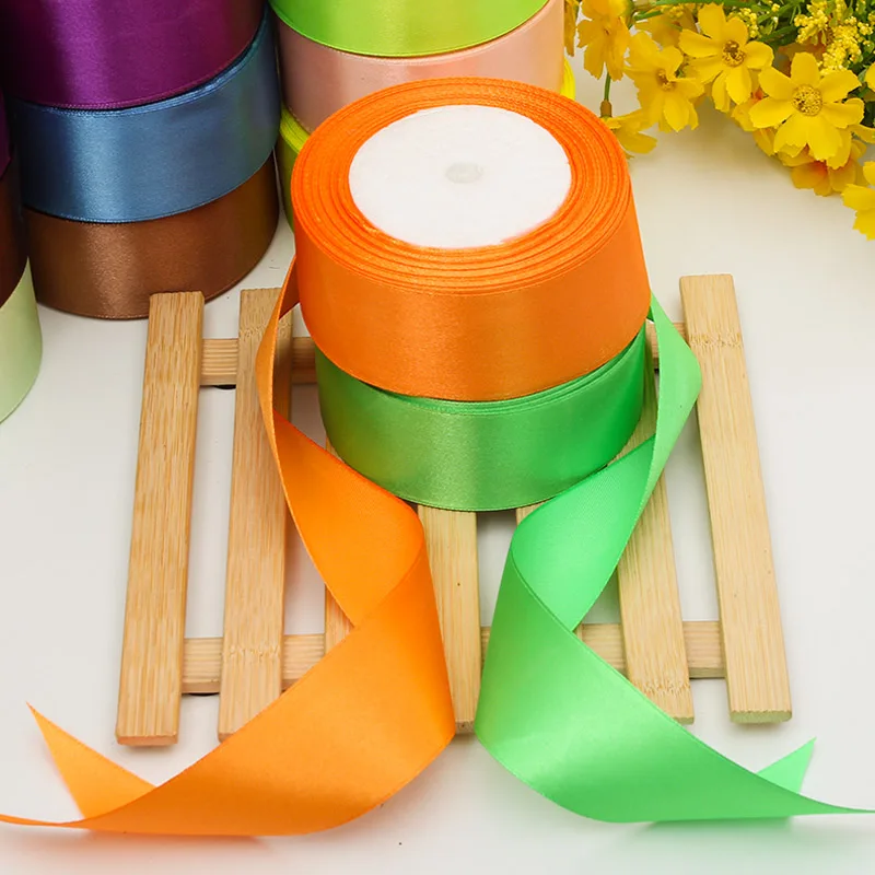 Длинная шелковая атласная лента ширина 40 мм для вечерние шения дома свадьбы